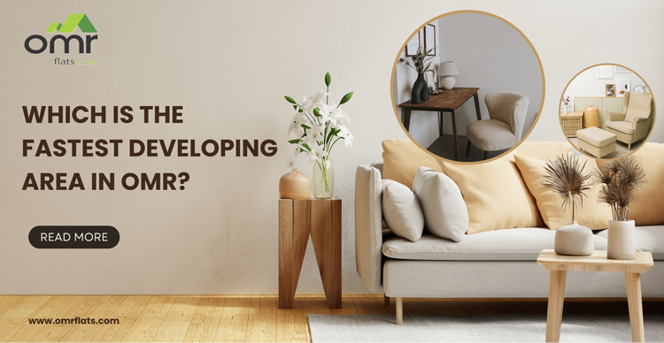 Which is the fastest developing area in OMR?